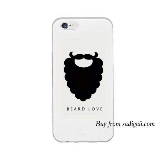 Beard Love iPhone Mobile Back Cover