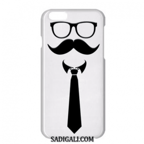 iPhone Classy Goggle Tie Mustache Cover