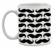 Mr Mustache King Coffee Mug