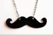 Fancy Mustache Pendant for Girls