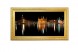 Golden Temple Night View with Golden  Frame