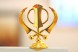 Golden khanda for Car Dashboard and Home Decor Table accessory