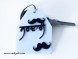 Sardari & Muchh(Mustache) Key Ring for bullet